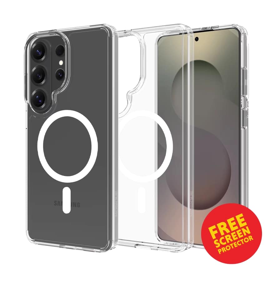 Samsung S26 Ultra 1.5mm Slim MagSafe Case – Clear | Transparent Hard Cover with Strong Magnetic Grip & Scratch Protection