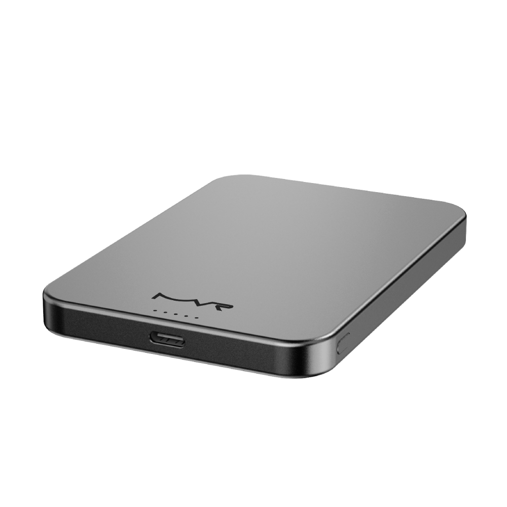 Slim Snap 2.0 5000mAh MagSafe MVR Power Bank - Black | Wireless Qi Charging Compact Design - Image 8