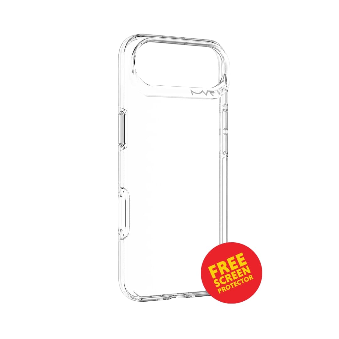 iPhone 17 Air Nova Case – Crystal | MVR Sleek Transparent Cover, Shock Resistant, Ultra-Slim Fit