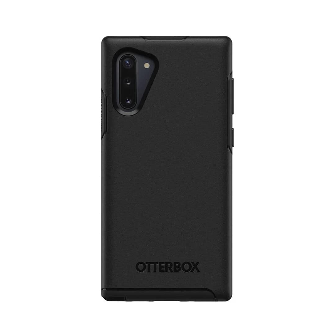 Samsung Note 10 Symmetry Case – Black | OtterBox Slim Protective Cover with Shockproof & Scratch-Resistant Design