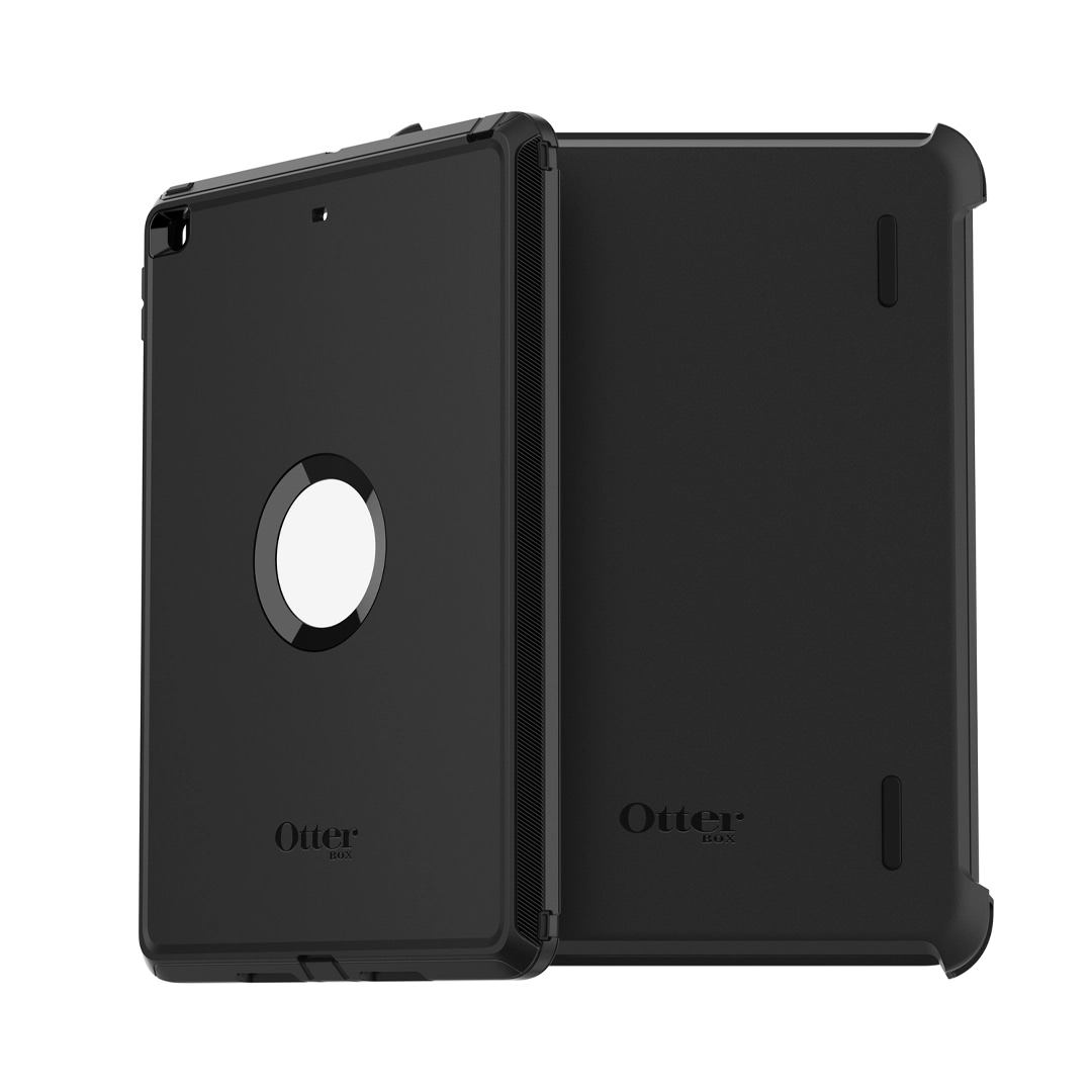 iPad 10.2 Case – Black Pro Pack | OtterBox Defender Series Rugged Protective Case with Multi-Layer Drop Protection & Kickstand