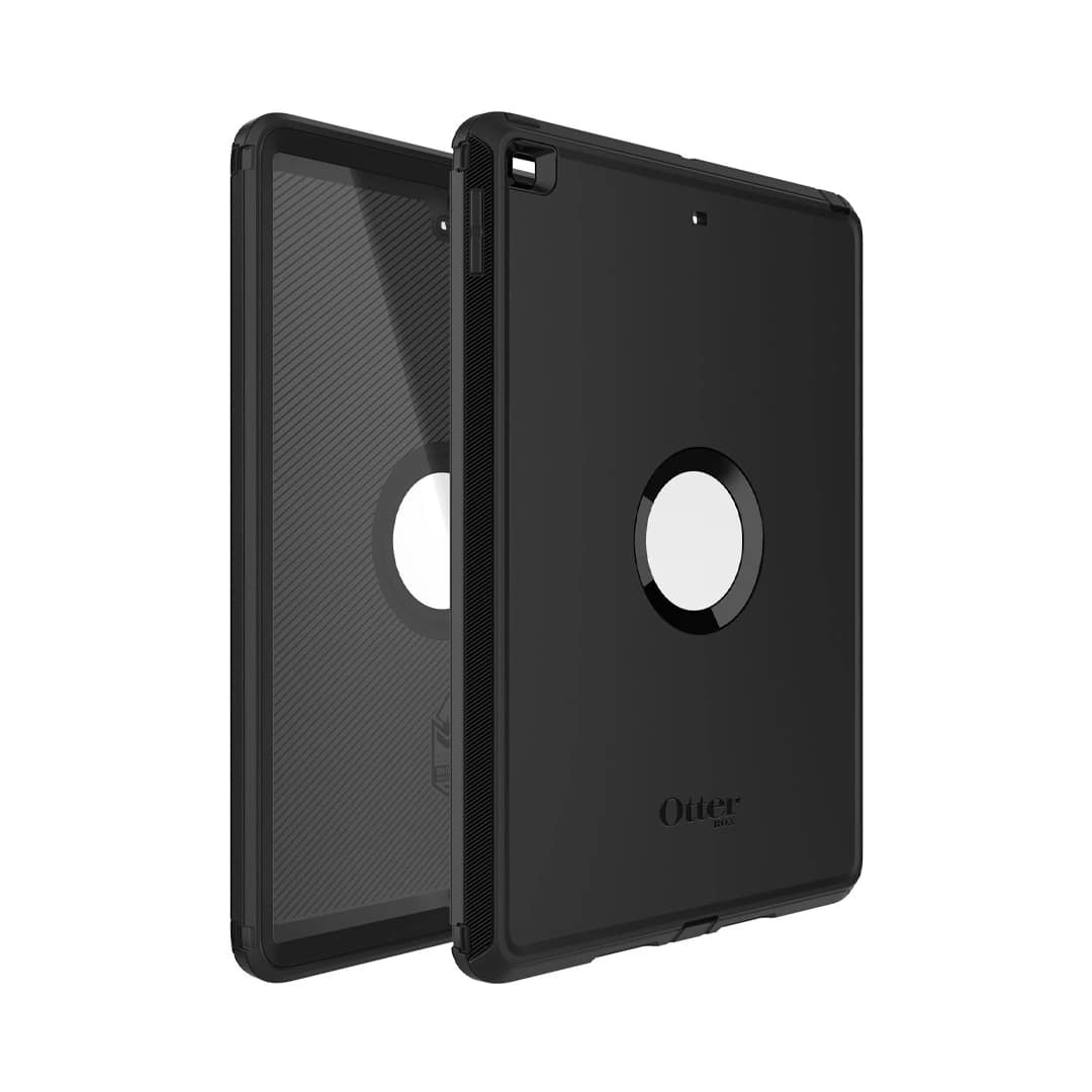 iPad 10.2 Case – Black Pro Pack | OtterBox  Defender Series Rugged Protective Case with Multi-Layer Drop Protection & Kickstand
