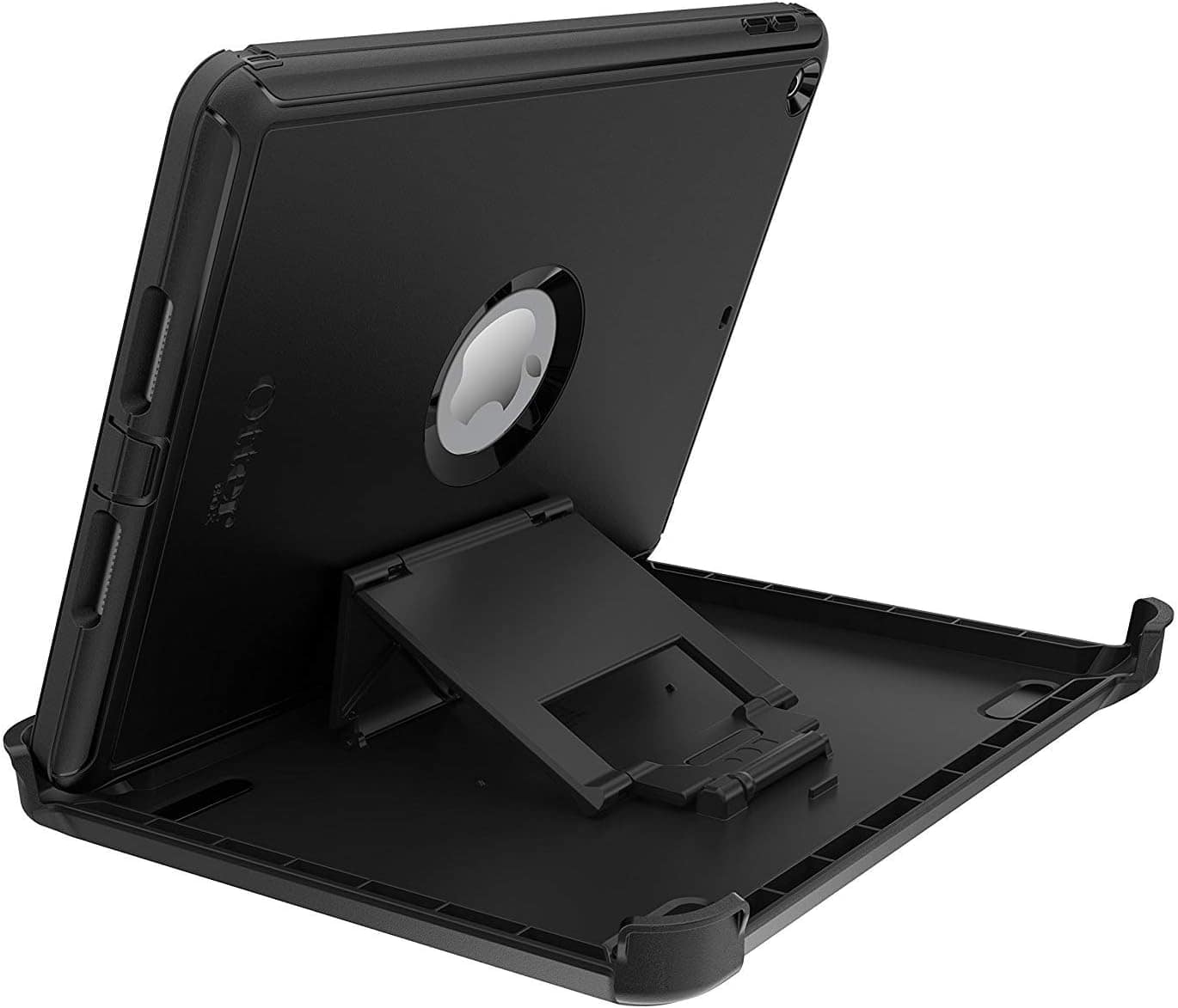 Apple iPad 9.7inch(5th Gen) Case - Black | Otterbox Defender Series, Rugged Shockproof Back Cover