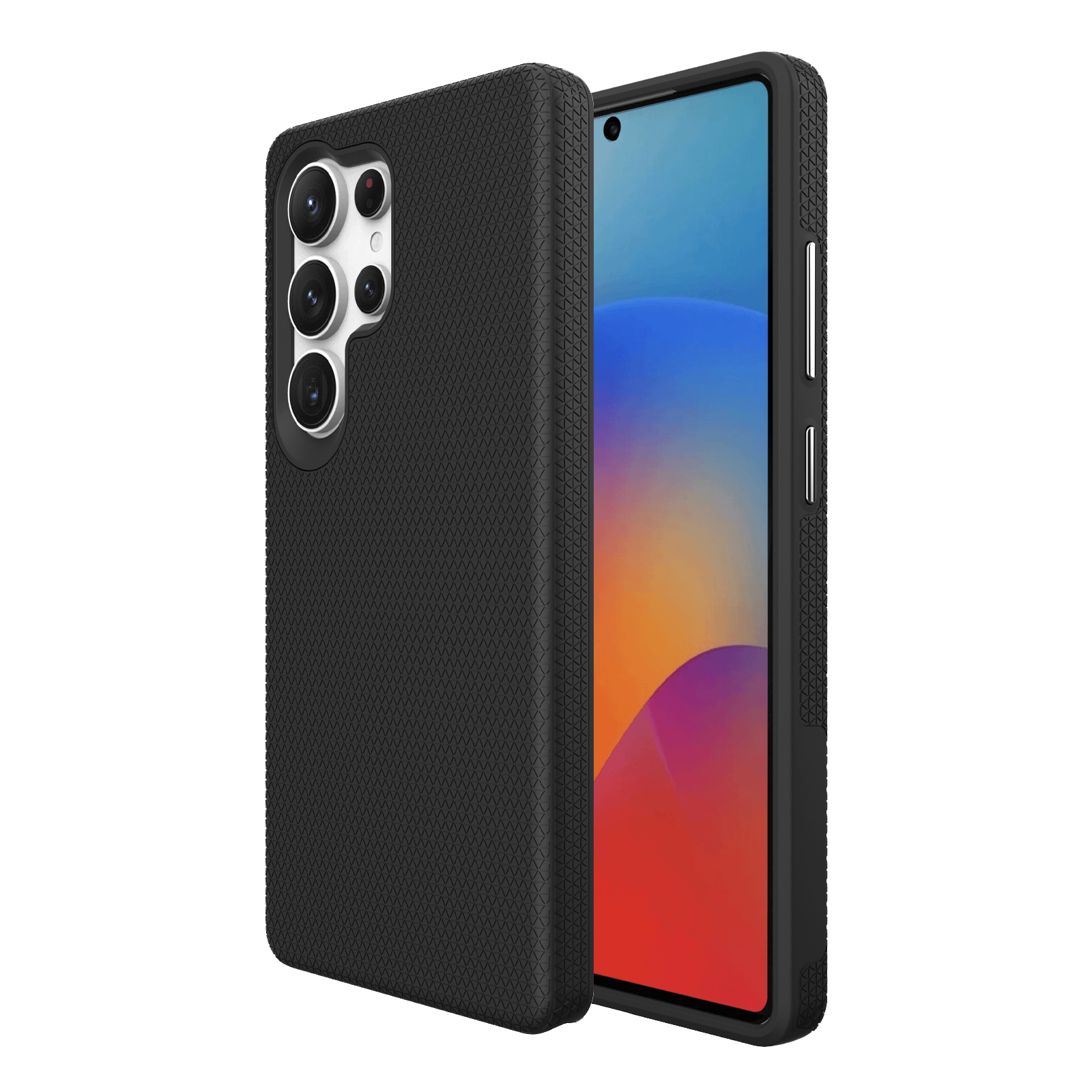 Black Samsung S25 Ultra Triangle MagSafe Cover