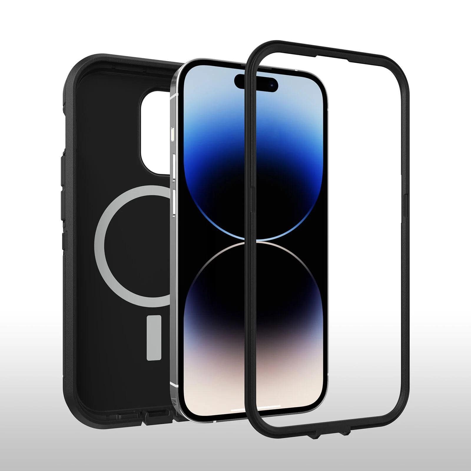 iPhone 14 Pro Magsafe Case – Black | OtterBox Defender XT Series, Scratch-Resistant Rugged Protective Back Cover
