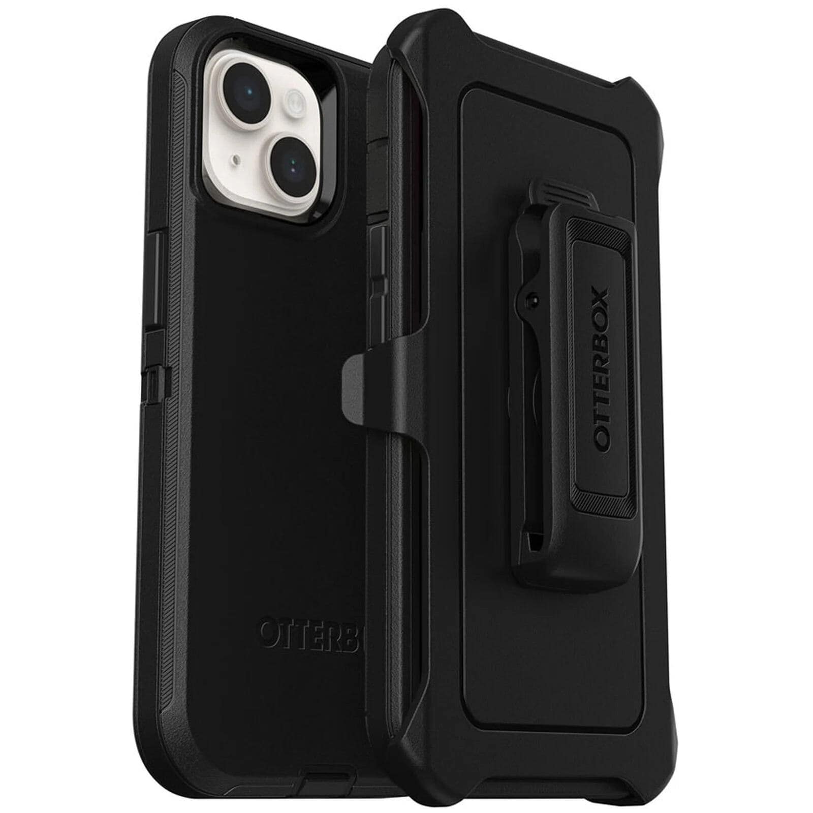iPhone 14 Case – Black | OtterBox Defender Series, Scratch-Resistant Rugged Protective Back Cover