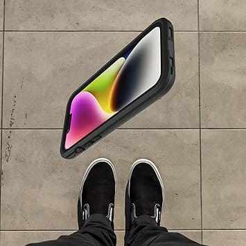 iPhone 14 Plus Magsafe Case – Black | OtterBox Fré Series, Waterproof Protection Back Cover