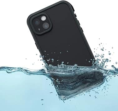 iPhone 14 Plus Magsafe Case – Black | OtterBox Fré Series, Waterproof Protection Back Cover