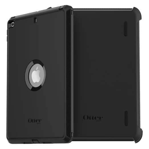 iPad 10.2 Case – Black Pro Pack | OtterBox Defender Series Rugged Protective Case with Multi-Layer Drop Protection & Kickstand