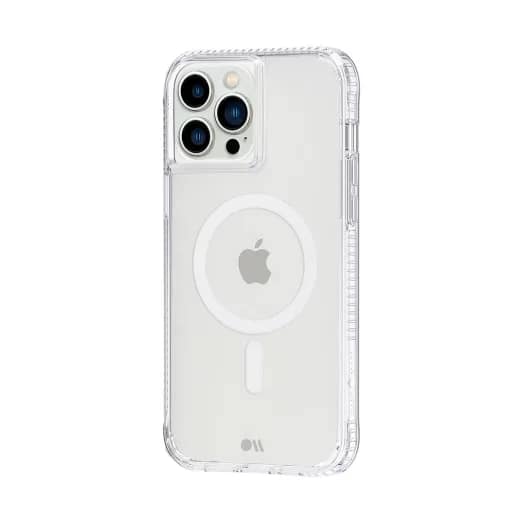 iPhone 13 Pro Tough Plus MagSafe Antimicrobial Case – Clear | Case-Mate Heavy-Duty Protection, Drop Resistant, Wireless Charging Compatible