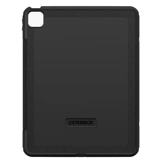 iPad Pro M4 13 Case – Black | OtterBox Defender Series Rugged Protective Case with Multi-Layer Drop Protection & Stand Function