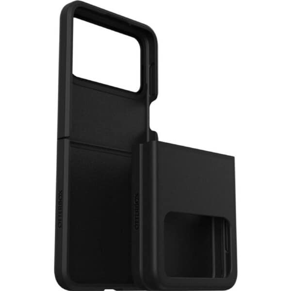 Samsung Z Flip 4 Case – Black | Otterbox Thin Flex Series, Wireless Charging Compatible Back Cover
