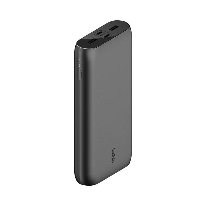 Belkin BoostCharge Power Bank 26K 32W – Black | 4-Port High-Capacity Charger with Multi-Device Fast Charging - Image 4