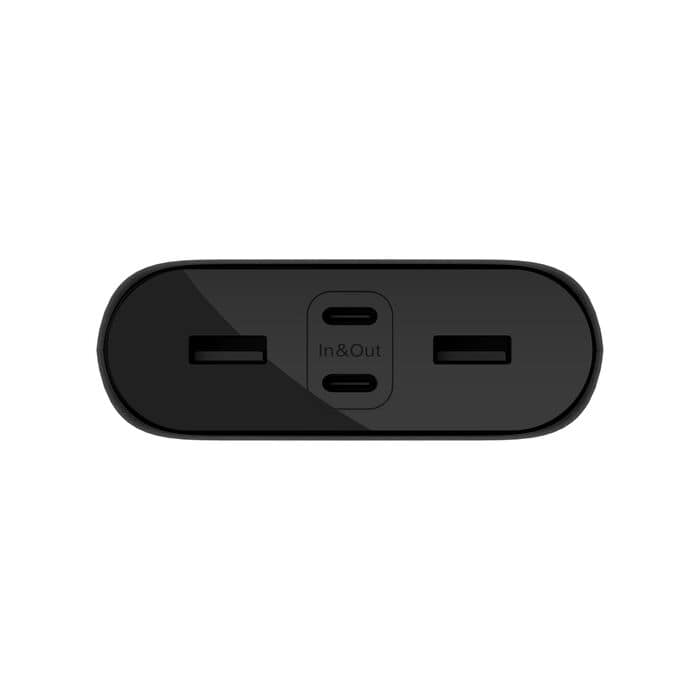 Belkin BoostCharge Power Bank 26K 32W – Black | 4-Port High-Capacity Charger with Multi-Device Fast Charging - Image 6