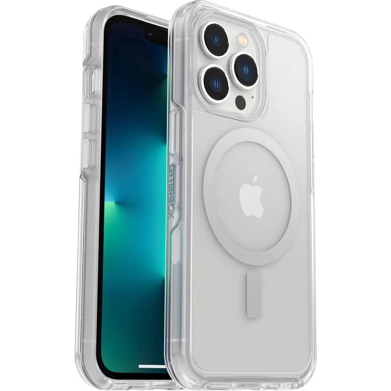 iPhone 13 Pro Magsafe Case – Clear | OtterBox Symmetry Series, Soft Touch Protective Cover