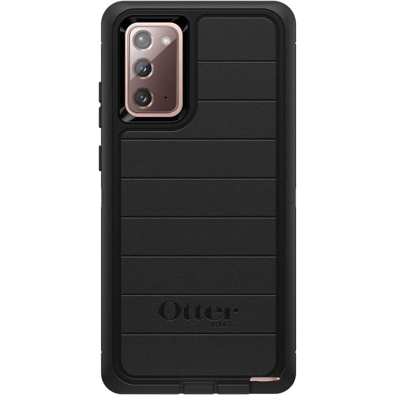 Samsung Note 20 Case – Black | OtterBox Defender Series, Soft Touch Protective Cover