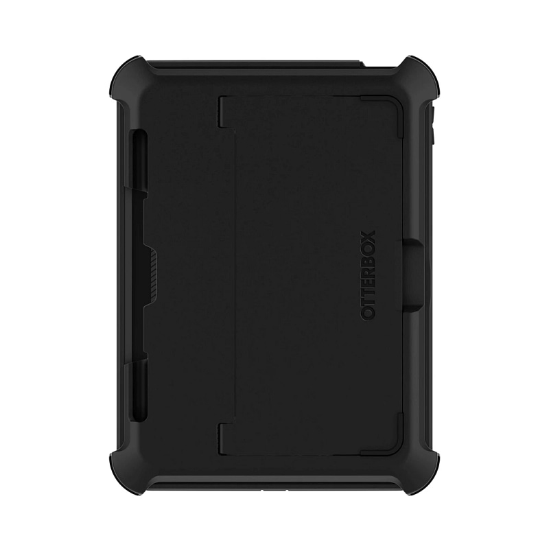 iPad 10.9 (10th Gen) Case – Black Pro Pack | OtterBox Defender Series Heavy-Duty Protective Case with Port Covers & Built-In Stand