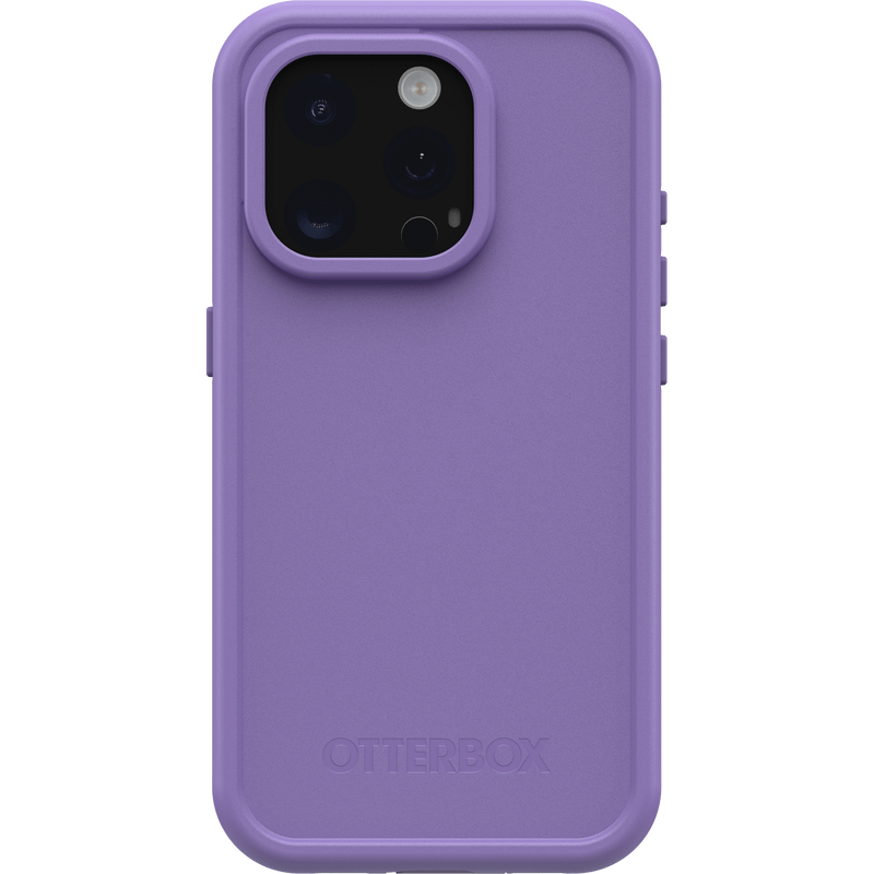 iPhone 15 Pro Magsafe Case – Purple | OtterBox Fré Series, Waterproof Protection Back Cover