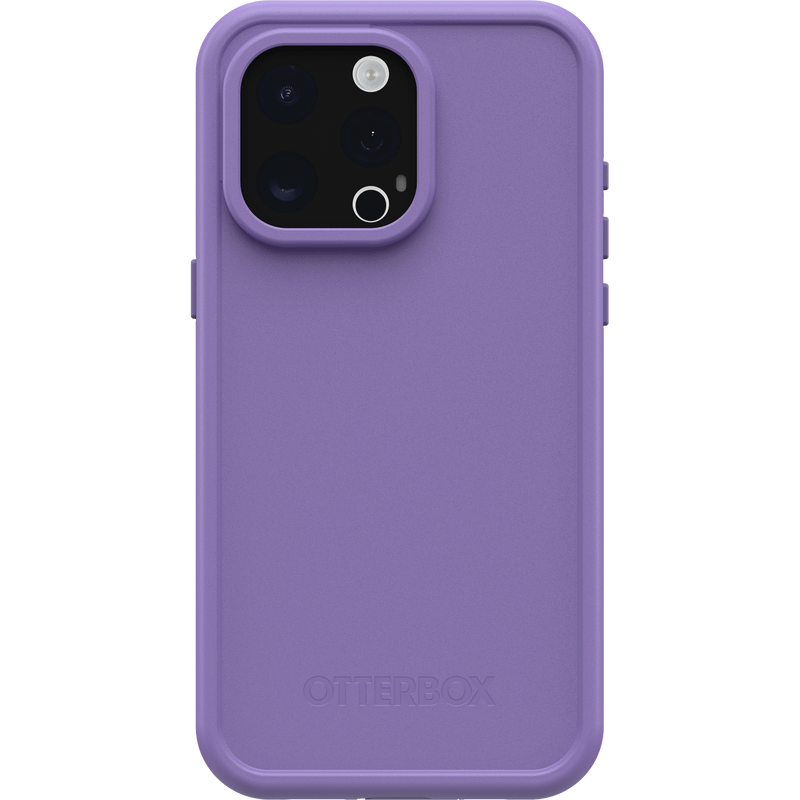 iPhone 15 Pro Max Magsafe Case – Purple | OtterBox Fré Series, Waterproof Protection Back Cover
