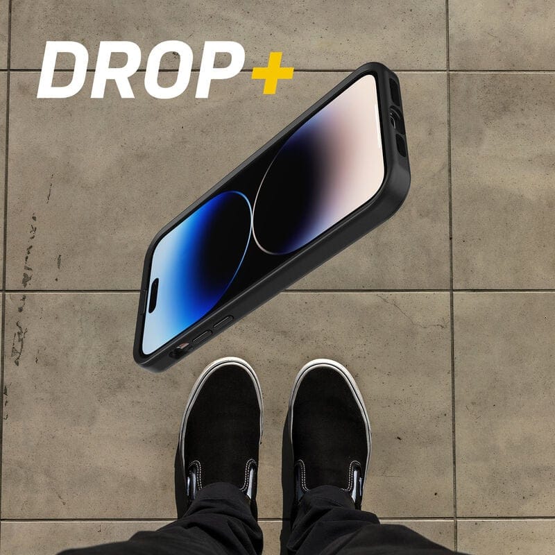 iPhone 14 Pro Max – Black | OtterBox Symmetry Plus Series, Soft Touch Protective Cover