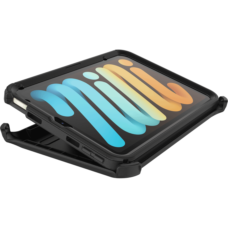 iPad mini 6 Case – Black | Otterbox Defender Series, Rugged Shockproof Back Cover