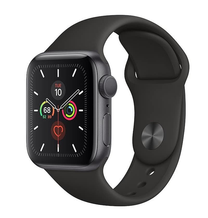 Apple Watch 38/40/41mm TPU band, black, classic and strong fit for your Apple Watch
