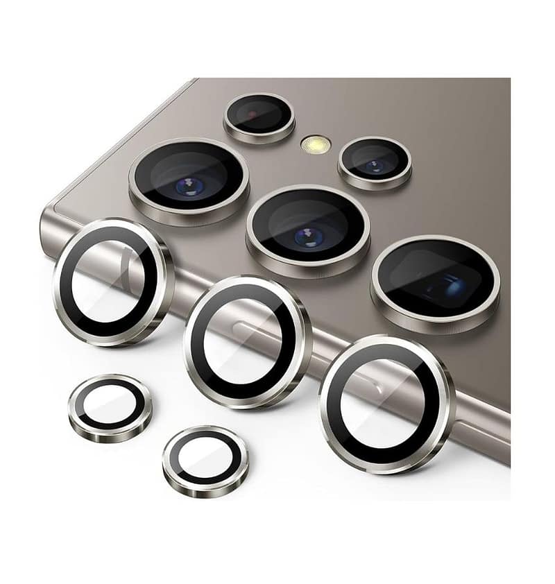 Clear camera lens protector for Samsung Galaxy S24 Ultra