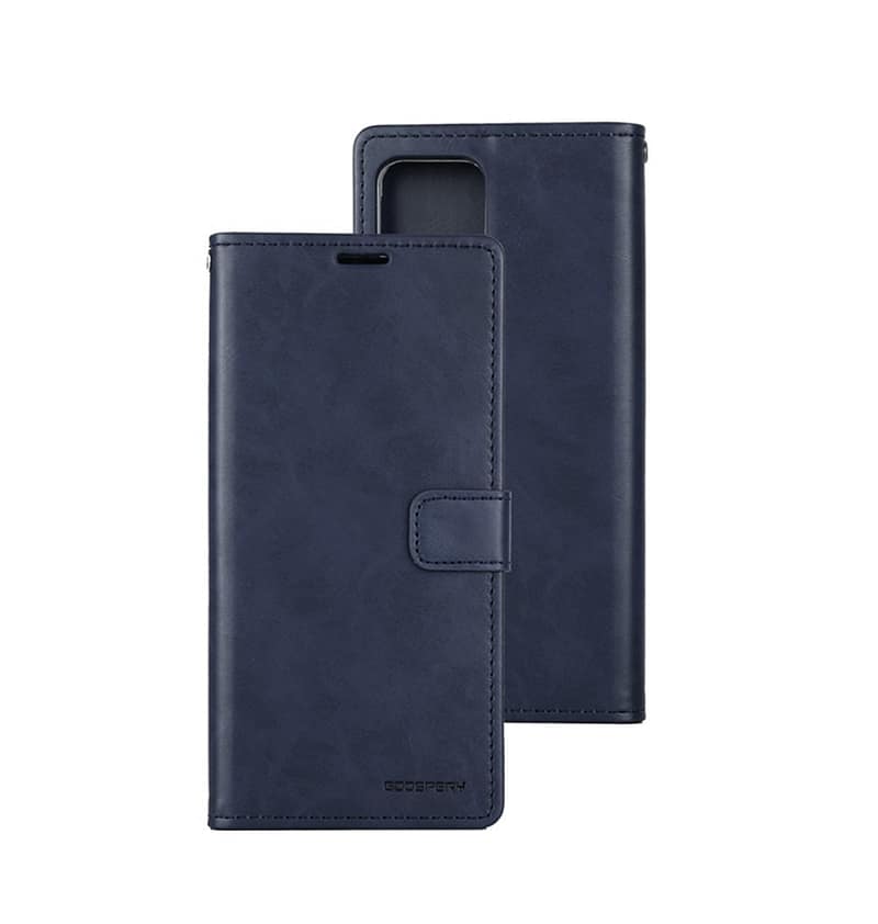 Mint Mercury Bluemoon Diary Flip Wallet Case for iPhone 15 Pro Max, fresh and modern