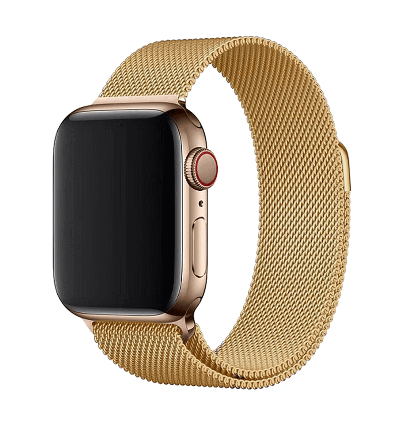 Apple Watch 38/40/41mm Milanese metal band, gold, luxurious and stylish for your Apple Watch