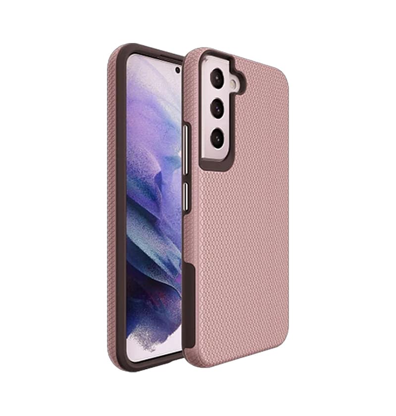 Samsung Galaxy S24 Ultra Rose Gold Triangle Back Cover