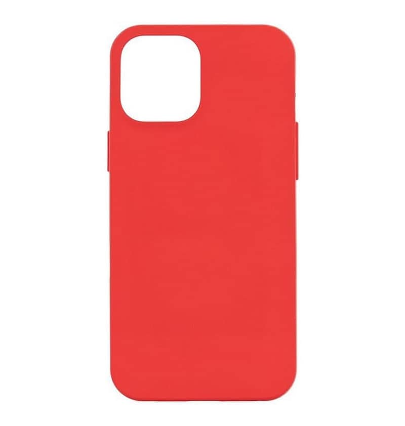 Red Mercury Soft Feeling back cover for iPhone 13 Pro, smooth and protective design
