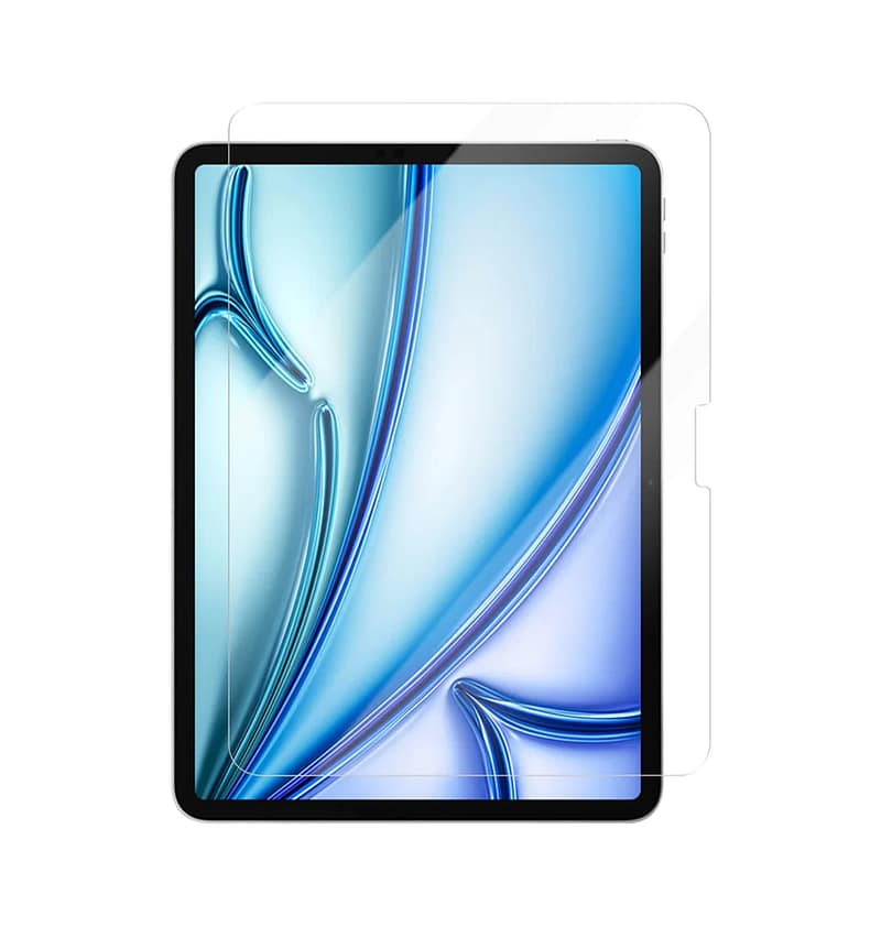 Clear Ultra-Clear tempered glass screen protector for iPad Air 4/11, smooth and tough