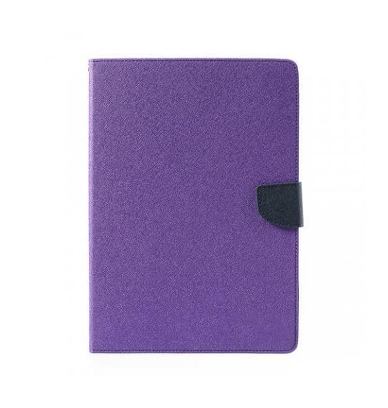 Purple/Navy Mercury Fancy Diary case for iPad 9.7, stylish and protective flip design