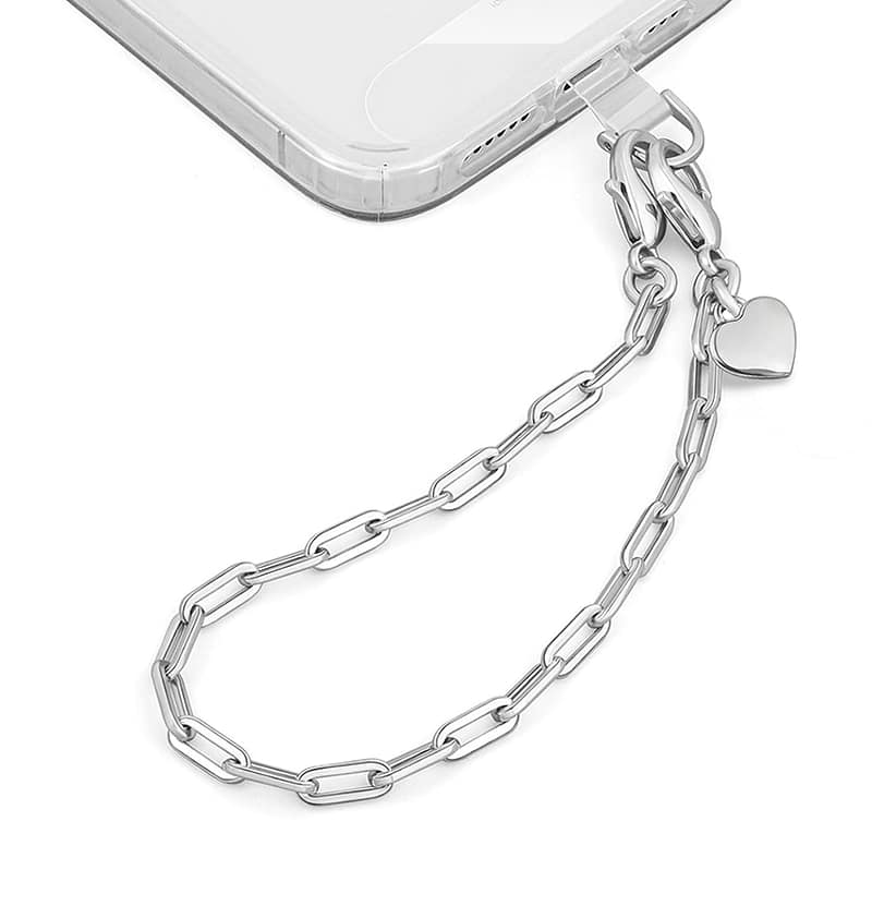 Premium Universal Wristlet – Silver-Tone with Stunning Artificial Diamonds