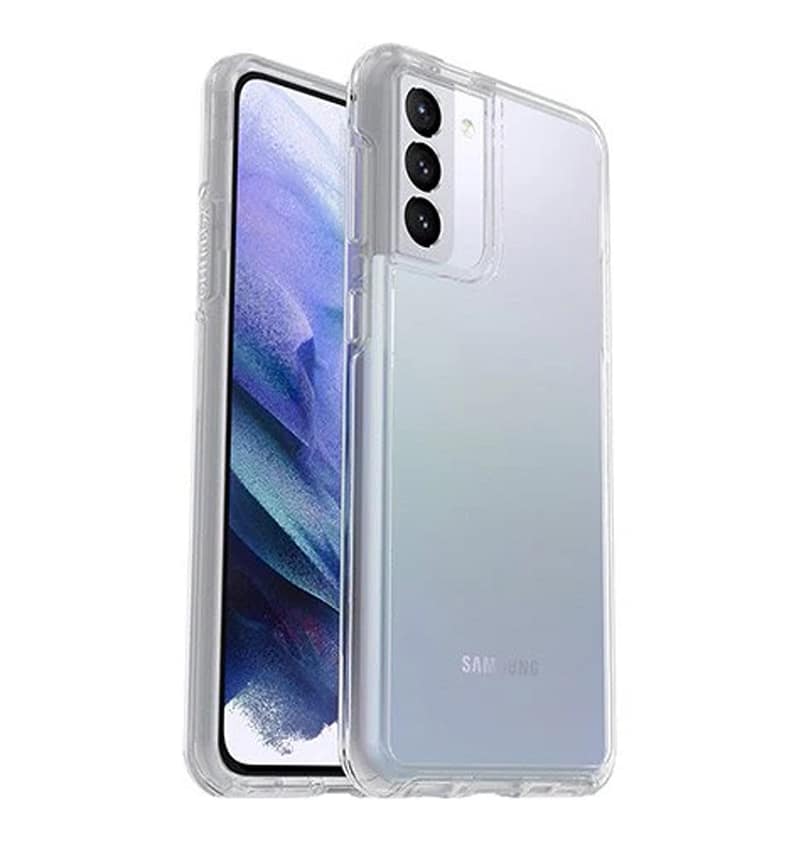 Samsung S21 Plus Case – Clear | OtterBox Symmetry Series, Soft Touch Protective Cover
