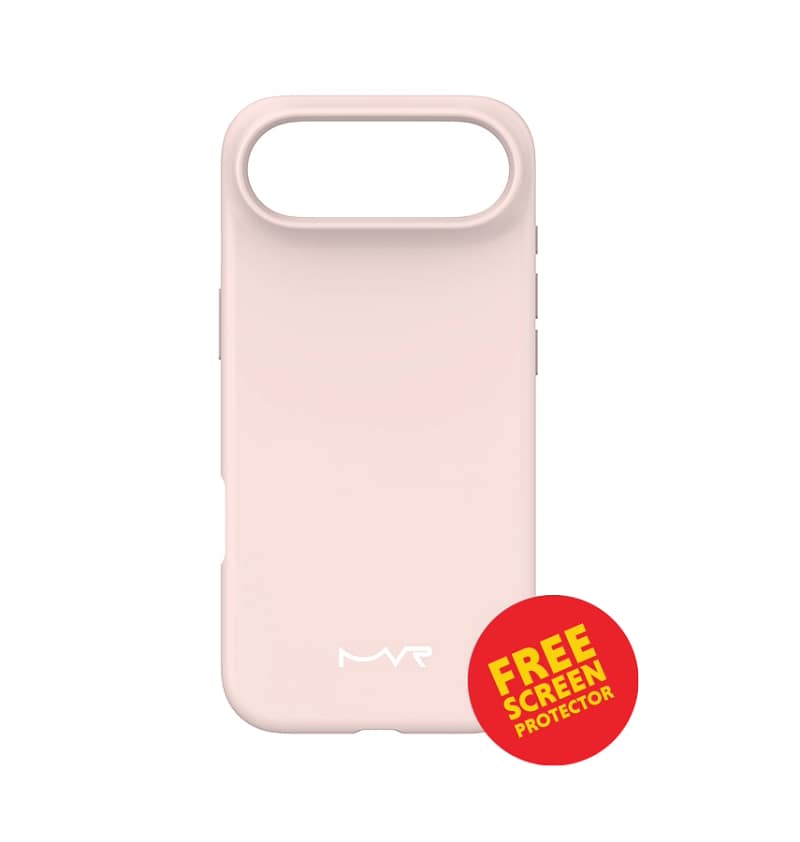 iPhone 17 Air Liquid Silicone Case – Blush | MVRSoft-Touch Finish, Anti-Slip Grip, Premium Protection