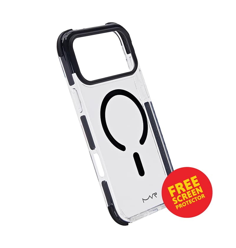 iPhone 17 Pro Max Robust Case – Black | MVR Heavy-Duty Protection, Rugged Design, Shockproof Build