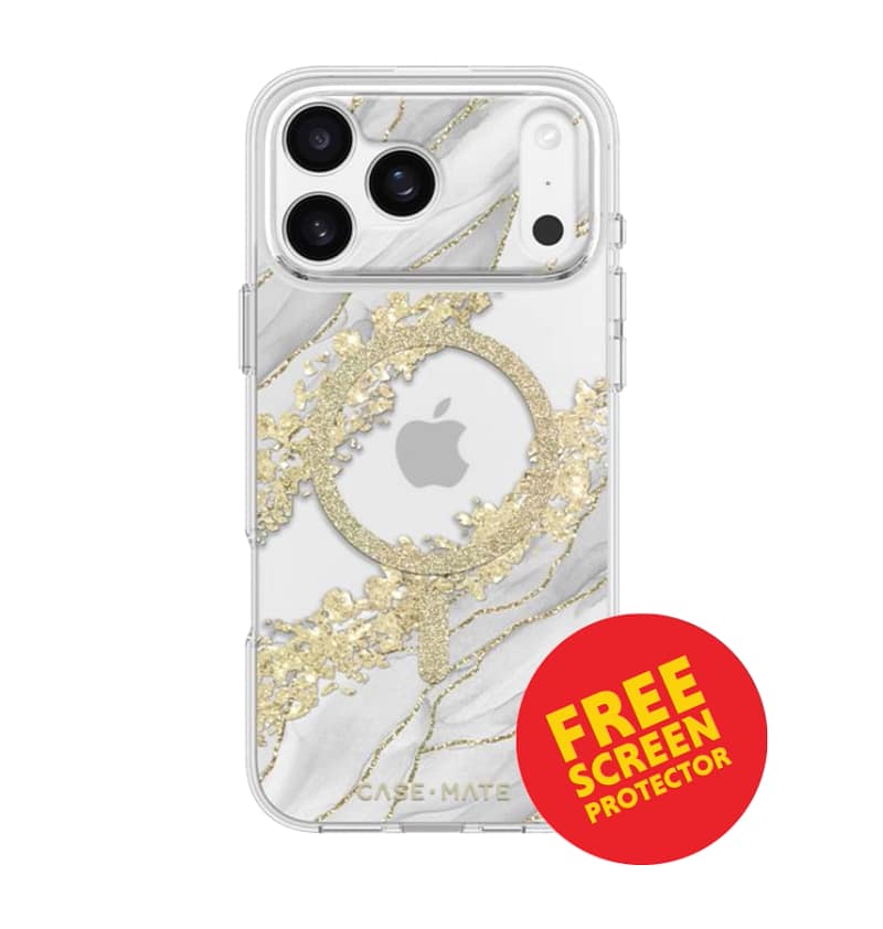 iPhone 17 Pro Max MagSafe Case – Granite | Case-Mate Karat Slim Premium Design, MagSafe Compatible, Stylish Protection