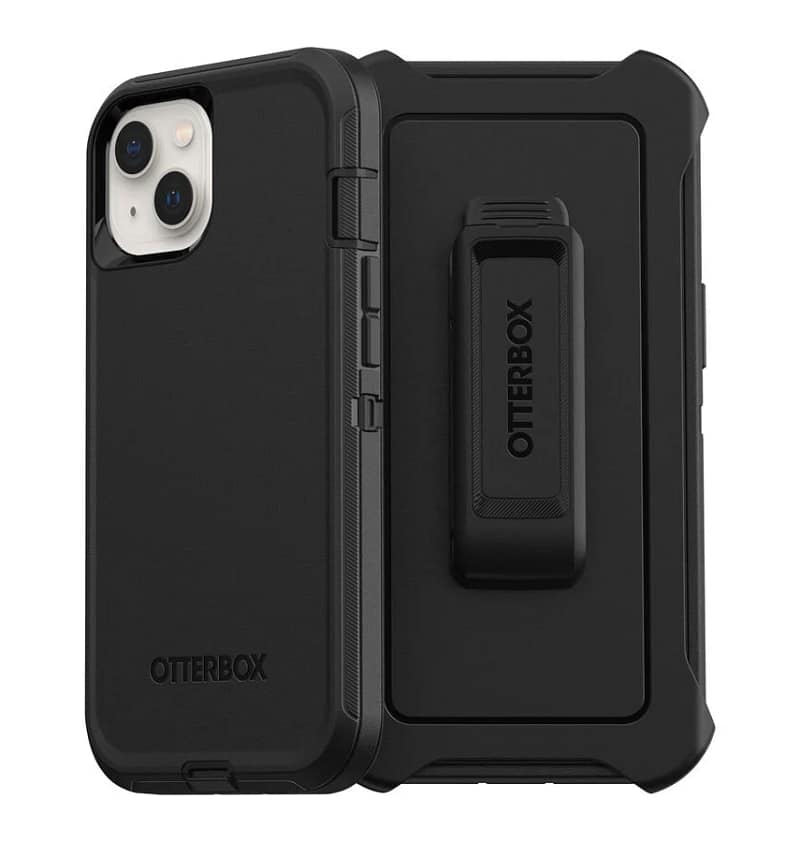 iPhone 13 Case – Black | OtterBox Defender Series Rugged, Durable & Multi-Layer Protective Cover