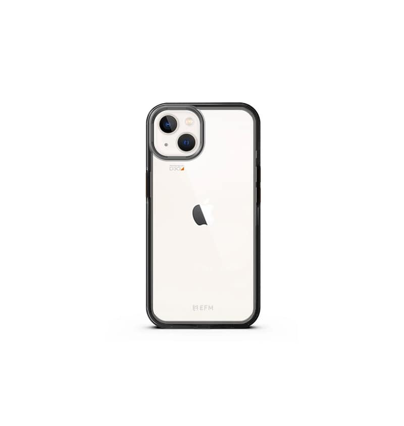 iPhone 13 Case – Clear/Slate Grey | EFM Aspen D3O Armour Series with 5G Signal Plus Slim & Protective Cover