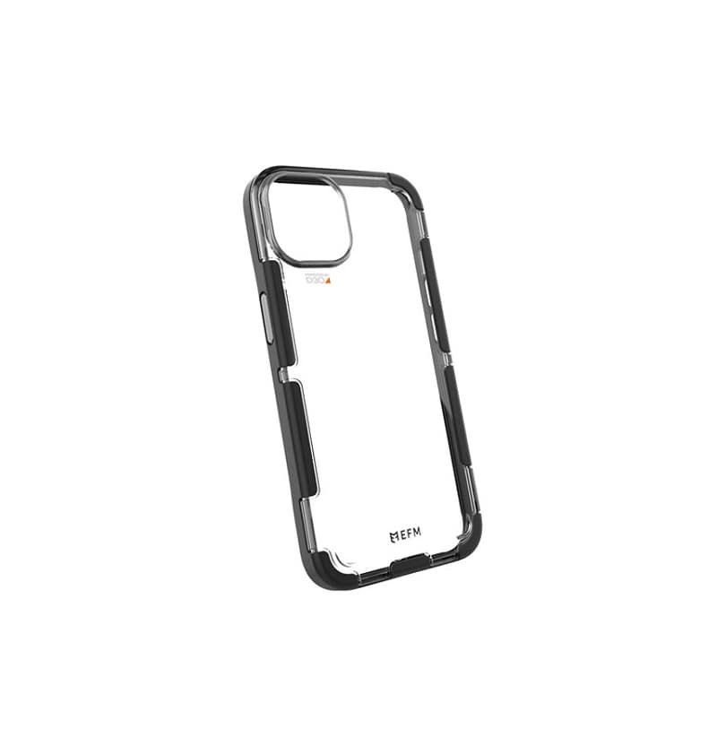 iPhone 13 Case – Black/Carbon | EFM Cayman D3O Armour 5G Signal Series Rugged, Shockproof & Drop-Tested Protection