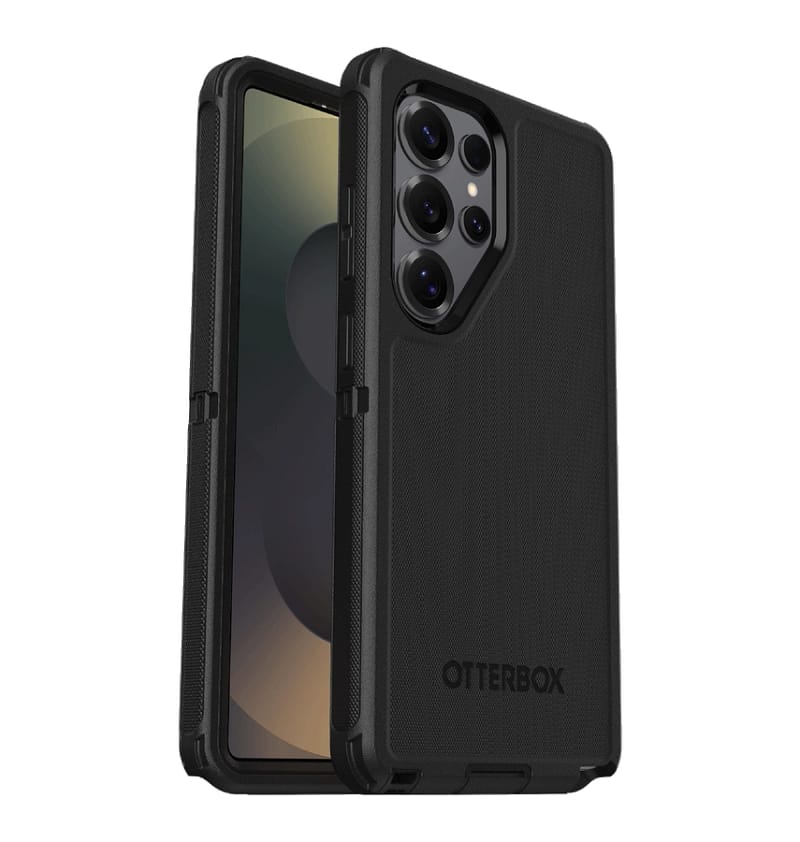 Samsung S25 Ultra Case – Black | OtterBox Defender Series Rugged, Durable & Multi-Layer Protective Cover
