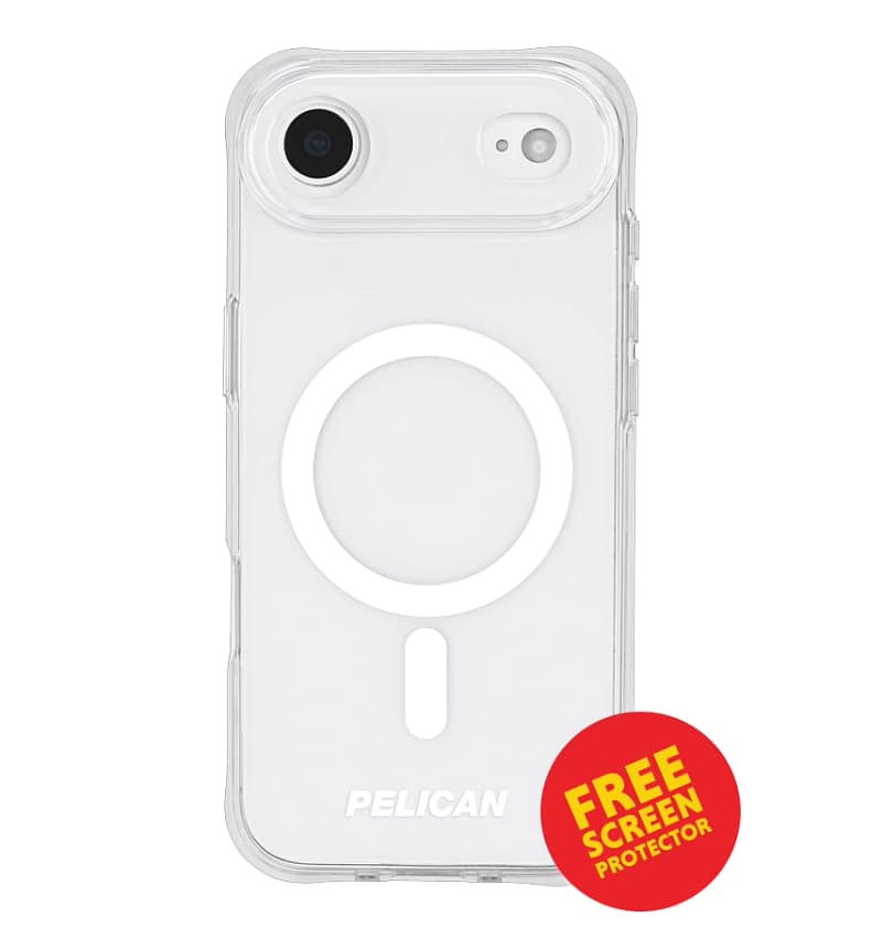 iPhone 17 Air Case – Clear | Pelican Ranger MagSafe Cover with Rugged Drop Protection & Slim Design