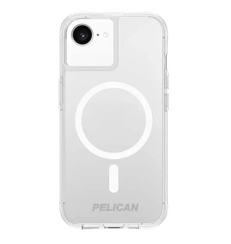 iPhone 16E/15/14/13 Case – Clear | Pelican Ranger MagSafe Cover with Durable Drop Protection & Slim Finish