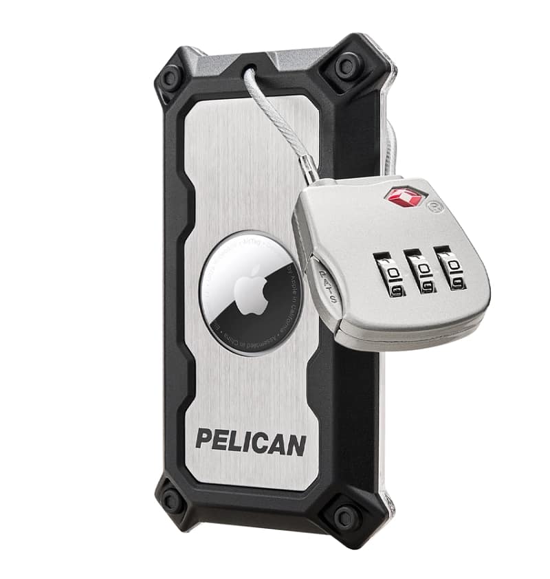 Pelican AirTag Tracker – Luggage Lock | Secure Tracking for Bags & Travel Accessories