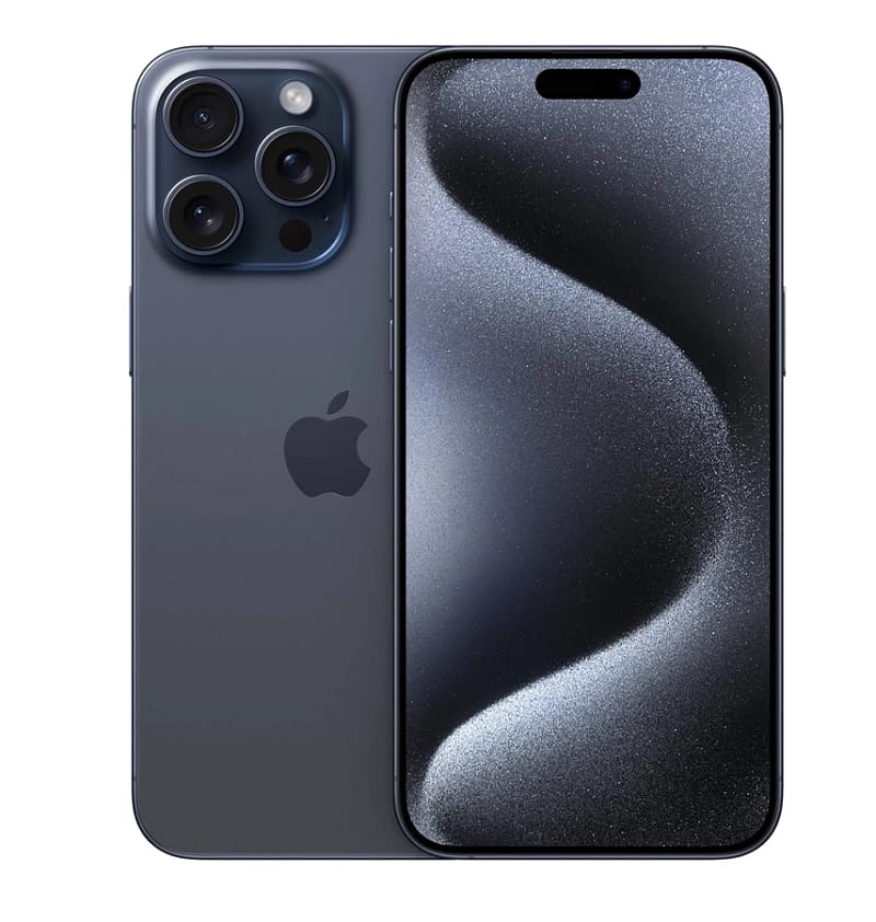 iPhone 15 Pro Max Refurbished 256GB – Blue | Good Condition | 1-Year Warranty