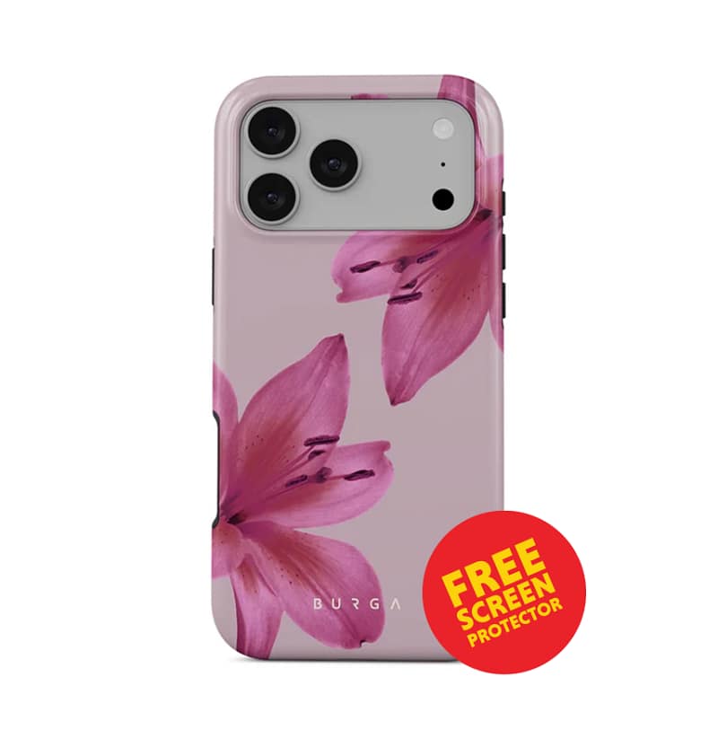 iPhone 17 Pro Max  Tough MagSafe Case – Fragile Beauty | Burga Stylish Protection with Slim, Durable Build