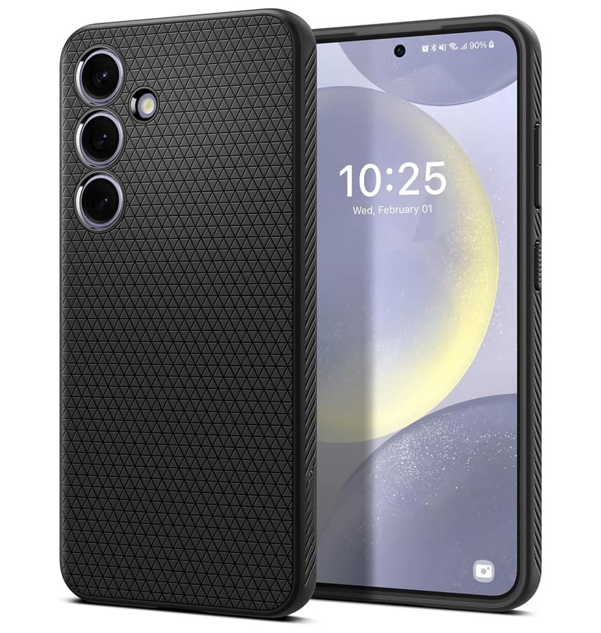Black OtterBox Symmetry protective case for Galaxy S24 Plus