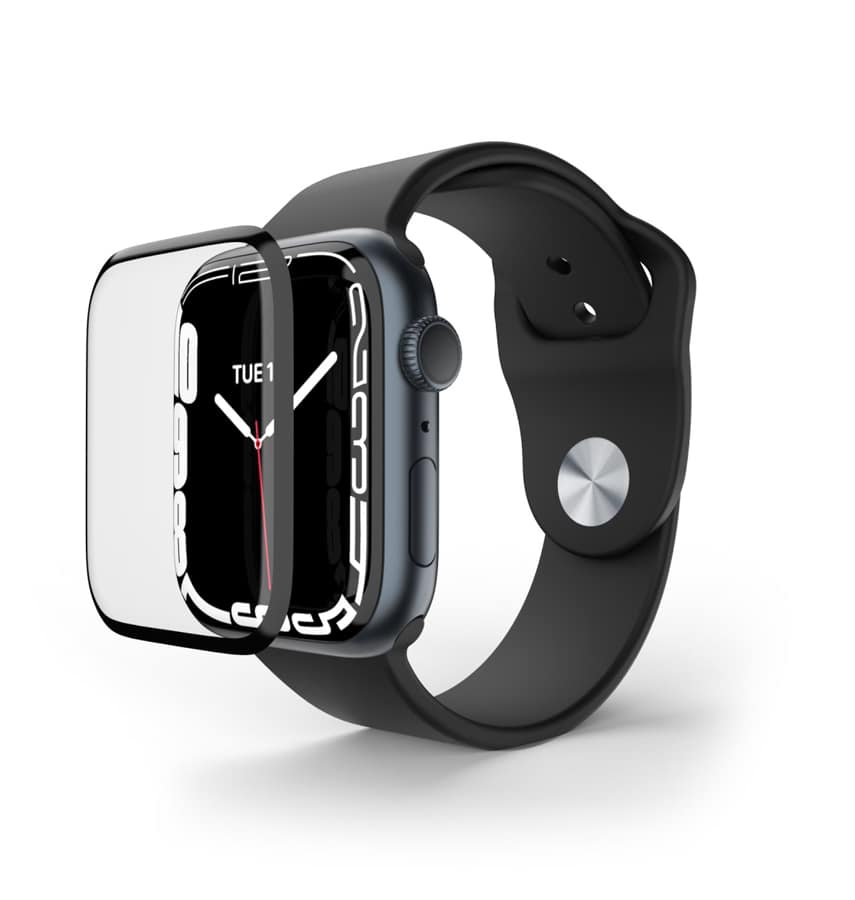 Apple Watch 41mm nano glass screen protector, clear, durable protection for your watch