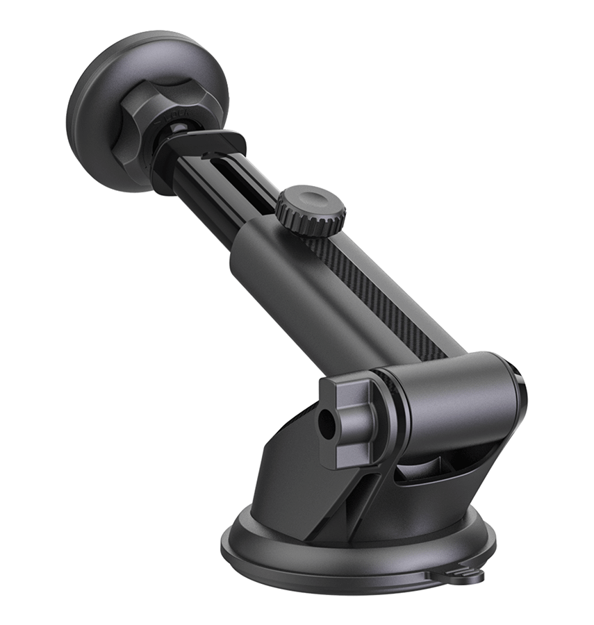 Beetle R4 Universal Car Phone Mount - Black | 10X Strong Magnetic Holder with 3M Adhesive Base & 45° Adjustable Head - Image 4